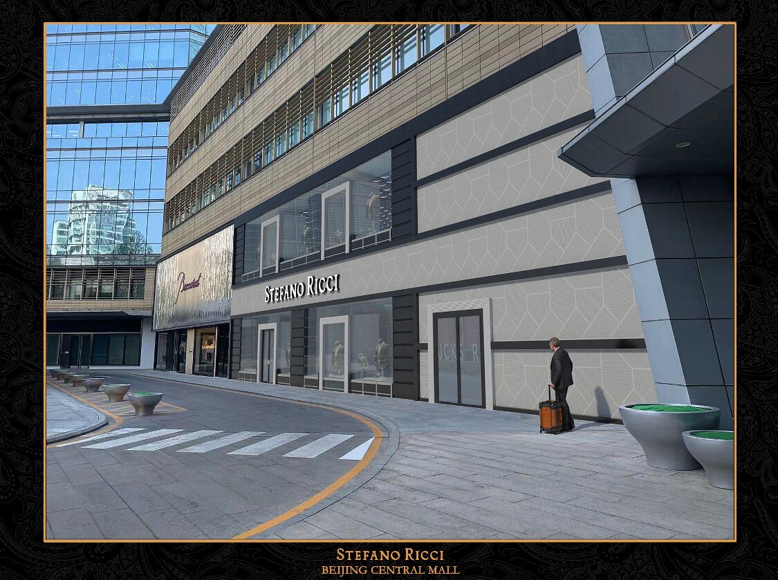 意大利奢侈品牌Stefano Ricci中国旗舰店落址北京华贸购物中心