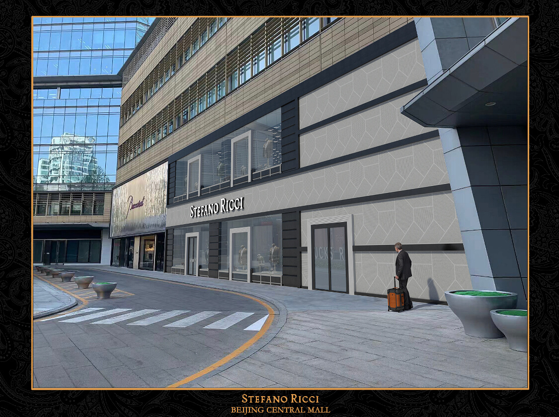 Italian Luxury Brand Stefano Ricci Flagship Shop in China Chooses to Locate in China Central Mall